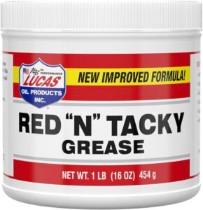 Lucas Oil 10574 Red “N” Tacky Grease – Heavy-Duty Protection for Bearings, Machinery & Automotive Use 19 gvhj