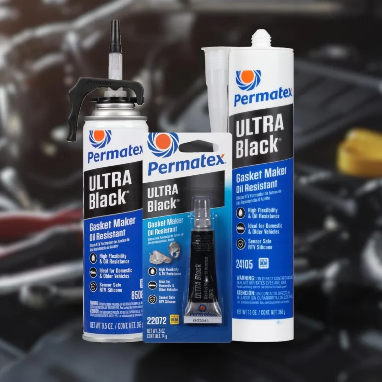 Permatex 82180 Ultra Black Maximum Oil Resistance RTV Silicone Gasket Maker – 3 oz